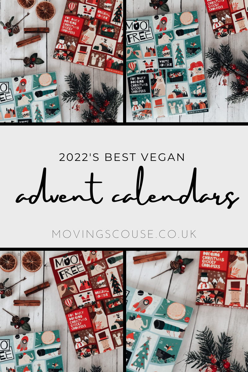 2022's best vegan advent calendars on movingscouse.co.uk