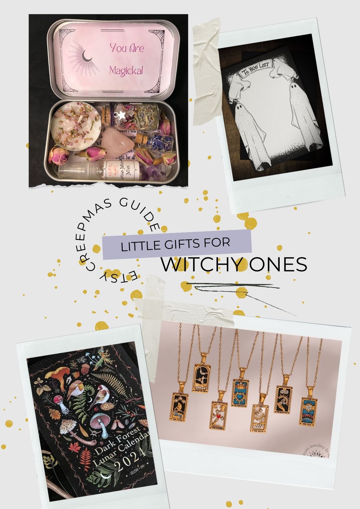 Gift Guide Image - Gifts for Witchy Ones